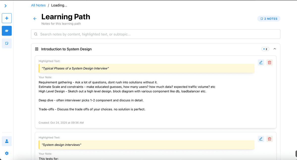 BugHunt AI Notes Page